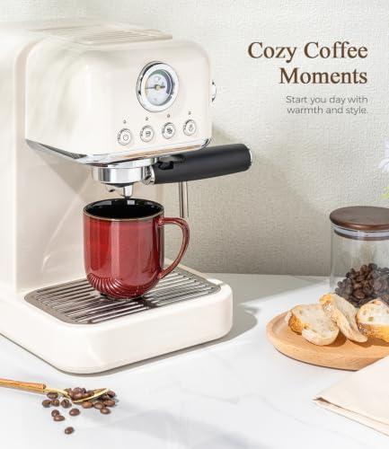 Ceramic Coffee Mugs Set of 6 (6 Count)
