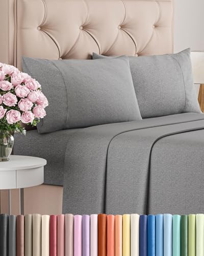 Cal King Size 4 Piece Sheet Set