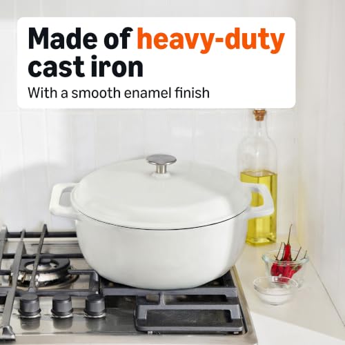 Enameled Cast Iron Dutch Oven Pot with Lid
