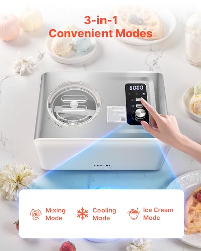 Automatic Ice Cream Maker with Built