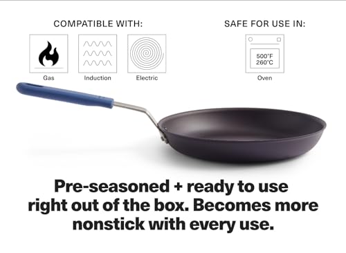12 Inch Pre Seasoned Carbon Steel Fry Pan