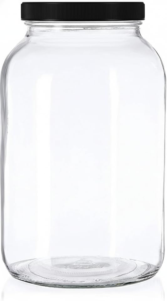 1 Gallon Glass Jar with Lid