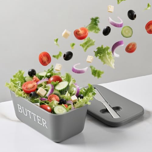 Plastic Large Butter Dish With Lid