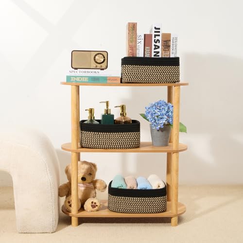 Small Storage Baskets for Organizing (3 Count)