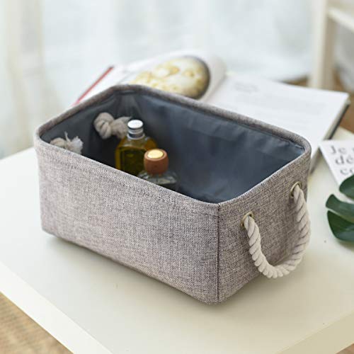 Storage Bins Medium 3 Pack Storage Baskets for Organizing Shelves (3 Count)