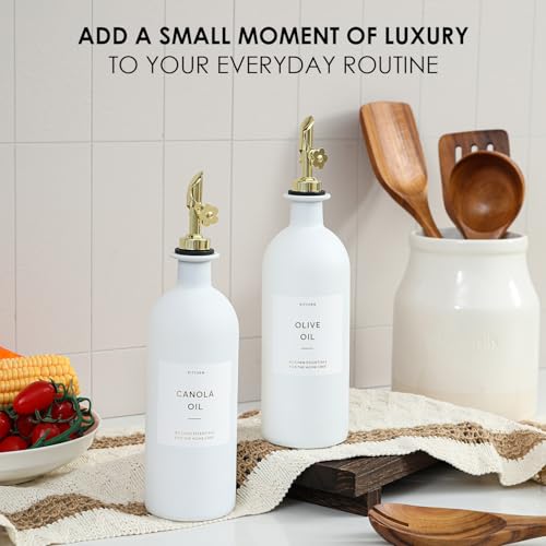 Olive Oil Dispenser for Kitchen (2 Count)