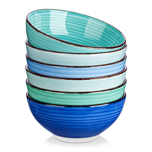 Bonita 27 Oz Cereal Bowls Set of 6 (6 Count)
