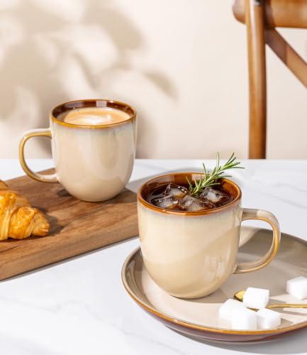 Ceramic Coffee Mugs Set of 6 (6 Count)
