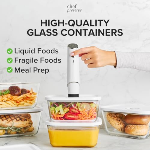 Compact Vacuum Sealer for Food (34 Count)