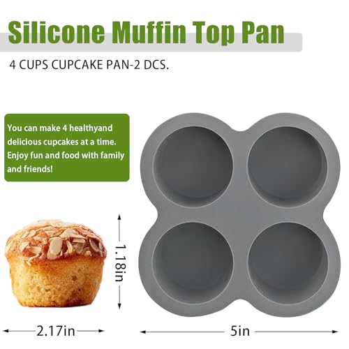 Silicone Egg Bite Molds (2 Count)