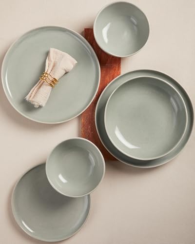 Stoneware Dinnerware Sets for 4