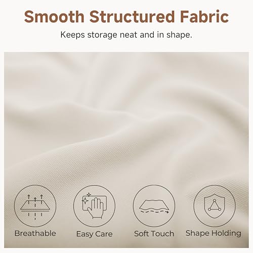 Fabric Storage Bins with Lids (3 Count)