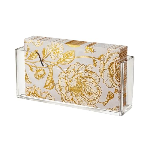 Acrylic Guest Towel Holder for Bathroom