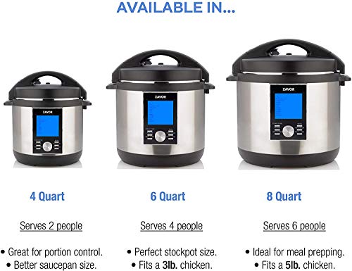 LUX LCD 6 Quart Programmable Electric Multi