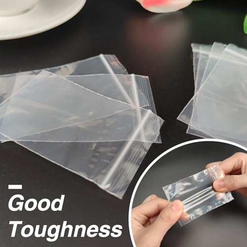 360Pcs 3x5 inch Plastic Zip Bags (360 Count)