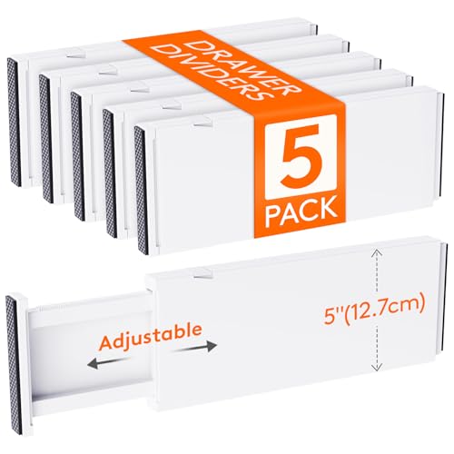 5" Tall Upgrade Drawer Dividers (5 Count)