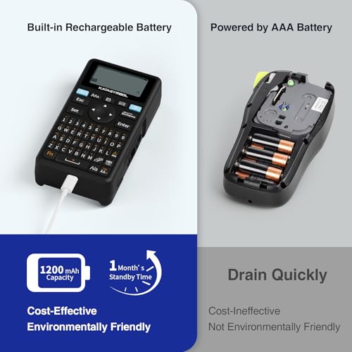 E11 Keyboard & Bluetooth Label Maker Machine