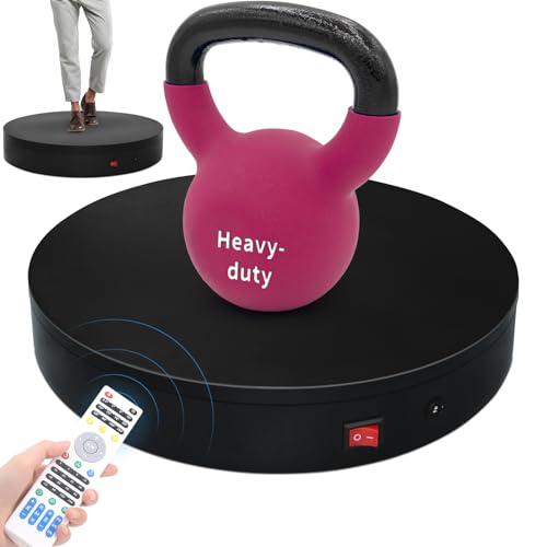 15.8In Remote Motorized Electric Turntable Rotating Display Stand Rotating Platform Photography Turntable motorized lazy susan base giratoria para for Photography