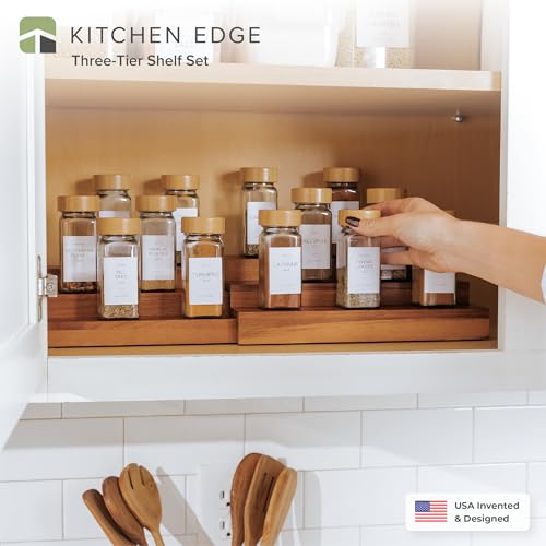 3 Tier Expandable Spice Rack Organizer