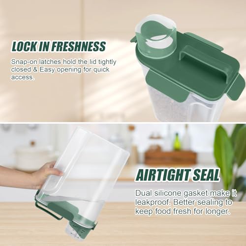 5 Lbs Pet Dog Food Storage Container for Bird Seed Rice Flour