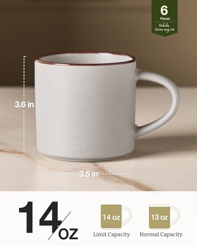 Coffee Mugs Set of 6
