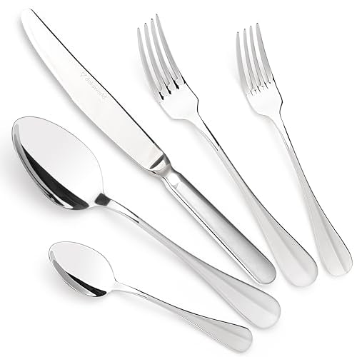 Semi Matte Design Flatware (40 Count)