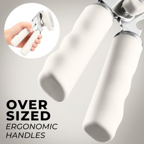 Stainless Steel Swing Open Manual Can Opener Comfortable Grip
