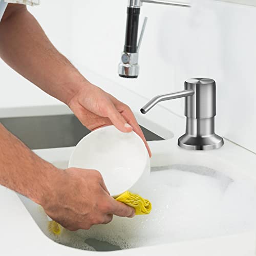 Soap Dispenser for Kitchen Sink and Extension Tube Kit