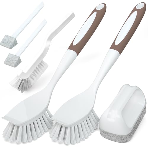 Dish Brush Cleaning Brush Set for Cleaning Groove Gap (6 Count)