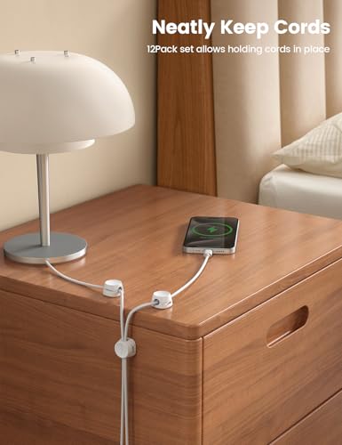 12Pack Spring Cord Organizer (12 Count)