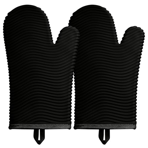 Silicone Oven Mitts (2 Count)