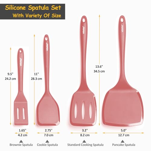 Silicone Spatula Set (4 Count)