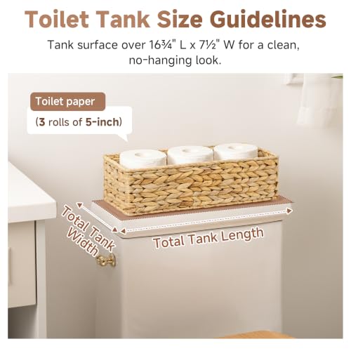 Wicker Toilet Paper Basket (2 Count)