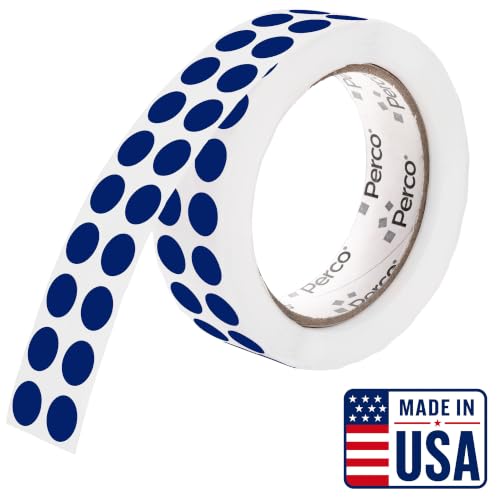 Dark Blue Round Circle Dot Sticker 1
