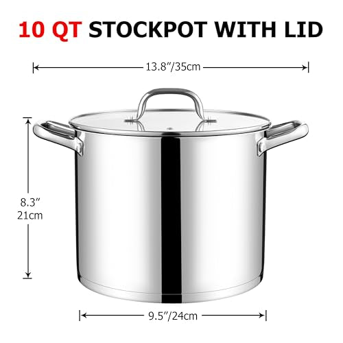 10 Quart Pot with Lid