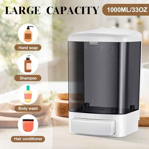10 Pcs Wall Mounted Soap Dispenser (10 Count)