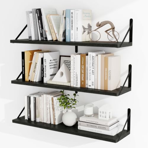 Floating Book Shelves for Wall