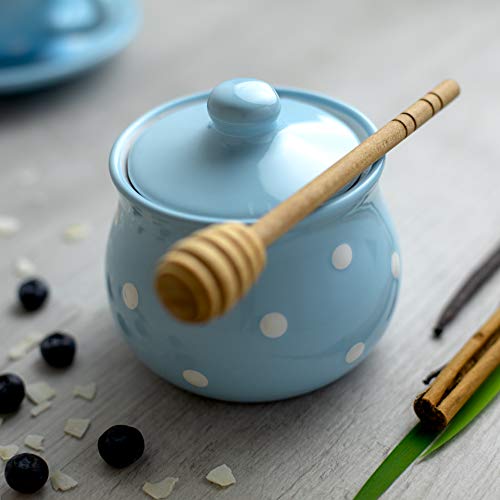 Ceramic Sugar Bowl with Lid