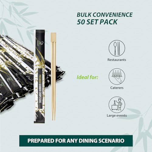 200 Disposable Chopsticks Bulk (64 Ounce)