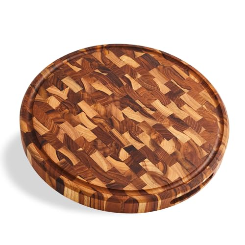 Vincent End Grain Teak Cutting Board