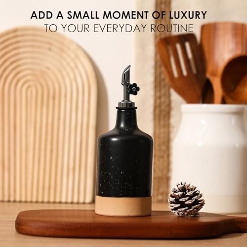 Ceramic Olive Oil Dispenser Bottle