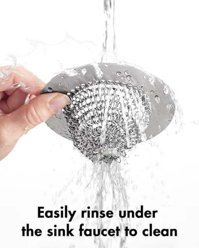 2 Pack Reversible Kitchen Sink Drain Strainer (2 Count)