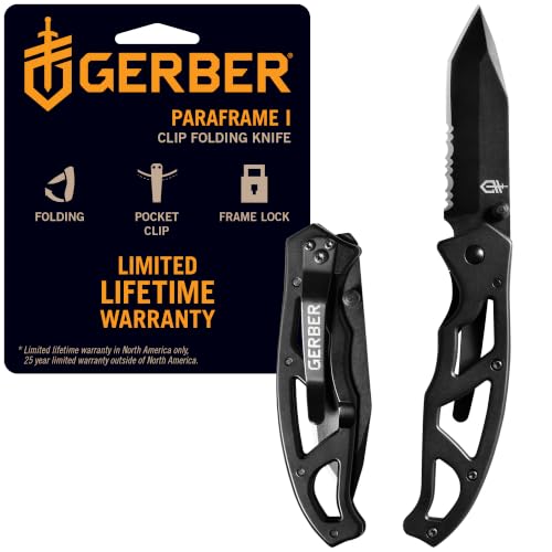 Gear Paraframe Tanto Pocket Knife