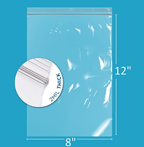 GPI 8" x 12" Zip Bags (1000 Count)
