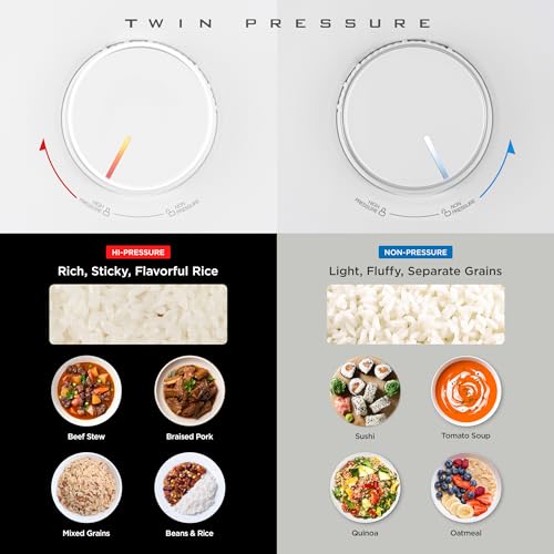 Twin Pressure Rice Cooker
