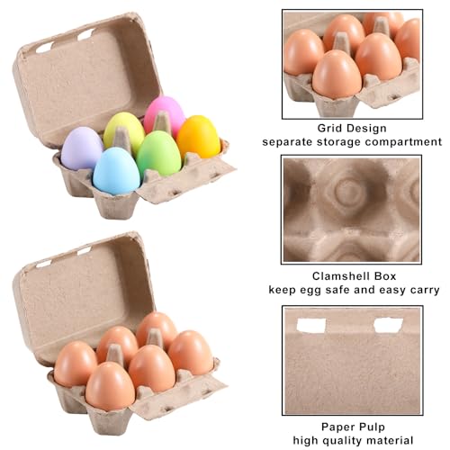 Half Dozen Egg Cartons Cheap Bulk 200 Pack (200 Count)