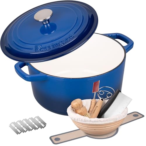 Enameled Cast Iron Dutch Oven Pot with Lid