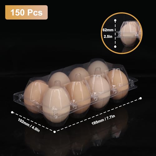 150 Pack Bulk Egg Cartons (150 Count)