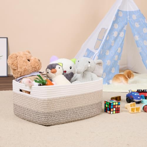 Large Storage Baskets for Shelves (2 Count)