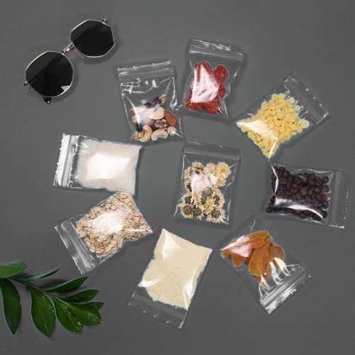 360Pcs 3x5 inch Plastic Zip Bags (360 Count)